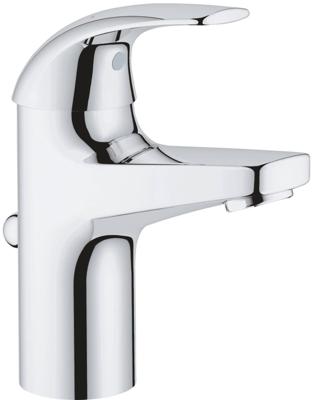 Wastafelkraan GROHE Start Curve 1-gats S-size met Waste en 28 mm Cartouche Chroom Wastafelkraan GROHE Start Curve 1-gats S-size met Waste en 28 mm Cartouche Chroom