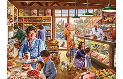 Ye Olde Cake Shoppe Puzzel 1000 Stukjes Ye Olde Cake Shoppe Puzzel 1000 Stukjes