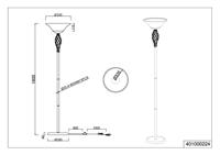 Trio VloerlampRustica - 401000224 - thumbnail