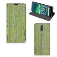 Nokia 2.3 Book | Wallet Case | Green Wood - thumbnail