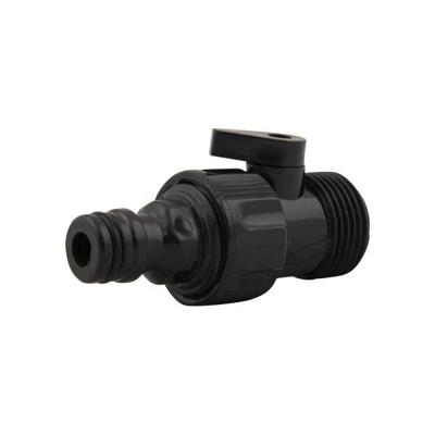 Koppeling 3/4" met kraan