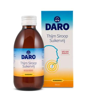 Daro Thijmsiroop Suikervrij Daro Thijmsiroop Suikervrij