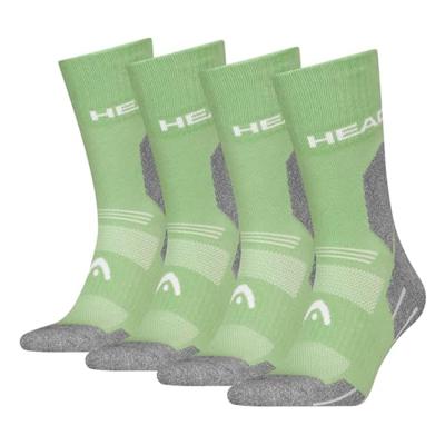 HEAD Wandelsokken All Climates Hiking Crew 2-pack Licht Groen-43/46