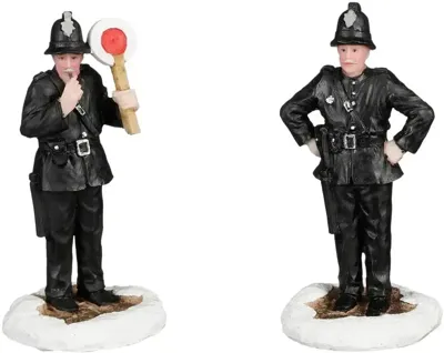 Luville Ville de Reidy Police officer 2 stuks