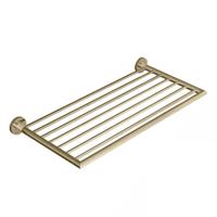 Hotbath Cobber handdoekrek 6 x 57 x 31,2 cm, geborsteld messing - thumbnail