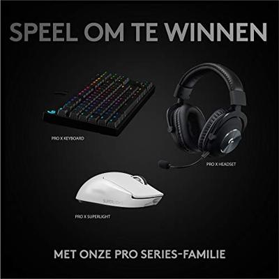 Logitech PRO X SUPERLIGHT Gaming-muis Radiografisch Optisch Wit 5 Toetsen 16000 dpi Oplaadbaar Logitech PRO X SUPERLIGHT Gaming-muis Radiografisch Optisch Wit 5 Toetsen 16000 dpi Oplaadbaar