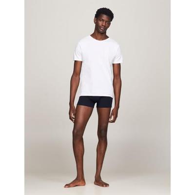 Tommy Hilfiger 3-pak Heren Katoenen T-Shirt V-hals - Basic ondershirts korte mouw - Ronde hals - Copy