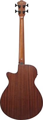 Ibanez AEGB30E Natural High Gloss elektrisch-akoestische basgitaar - thumbnail