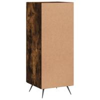 Dressoir 34,5x34x90 cm bewerkt hout gerookt eiken - thumbnail
