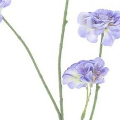 Mini zinnia spray lavender 88 cm kunstbloem Erutan Avon - Erutan avon