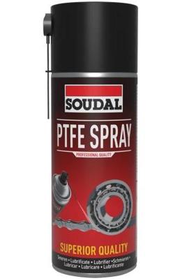 Soudal PTFE Spray | 400 ml - 119705 Soudal PTFE Spray | 400 ml - 119705