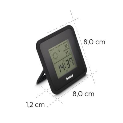 Hama Borneo Weerstation Zwart - thumbnail