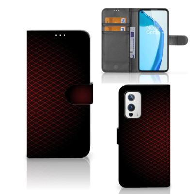 OnePlus 9 | Telefoon Hoesje | Geruit Rood OnePlus 9 | Telefoon Hoesje | Geruit Rood