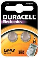 Duracell Batterie Alkaline, Knopfzelle, LR43, 1.5V Electronics 2 Stück - thumbnail