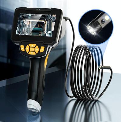 Industriële dual-lens endoscoop HD handheld scherm pijp auto inspectie tool specificatie: lijn lengte 5m