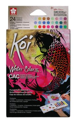 Set voor Aquarelschilderijen Talens Sakura Koi Water Colors Multicolour