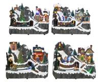 LED scenery l15b22h17cm-11l mlt a4 kerstverlichting Lumineo - Lumineo - thumbnail