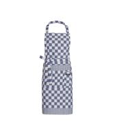 DDDDD DDDDD keukenschort Barbeque 90x85 blauw - thumbnail