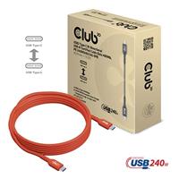 Club3D USB 2.0 0.48Gbps 240W USB Type-C 4m USB-IF gecertificeerd - thumbnail
