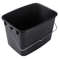 Copenhagen Pro verfemmer - 10 liter - zwart kunststof - metalen hengsel - 23.404.10 - thumbnail