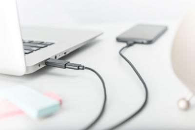 Digitus USB 3.2 Gen 1 (USB 3.0) Adapter [1x USB 3.2 Gen 1 stekker A (USB 3.0) - 1x USB-C bus] AK-300524-000-S