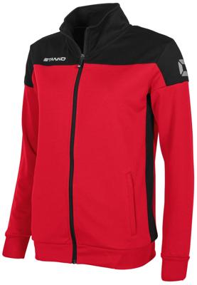 Stanno 408603 Pride Full Zip Ladies Jacket - Red-Black - M