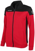 Stanno 408603 Pride Full Zip Ladies Jacket - Red-Black - M - thumbnail