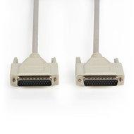 Valueline VLCP52110I30 Seriële Kabel Sub-d 25-pins Male - Sub-d 25-pins Female 3.00 M Ivoor - thumbnail