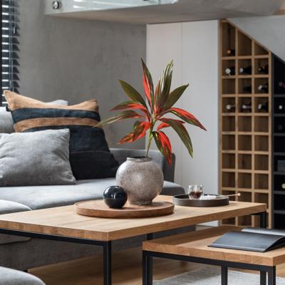 Draceana Fragrans 70cm Kunstplant groen-rood Draceana Fragrans 70cm Kunstplant groen-rood