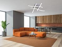 Trio Design plafondlampRoute 4-lichts grijs - R62474107 - thumbnail