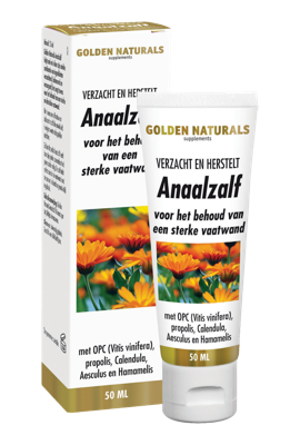 Golden Naturals Anaalzalf 50 Milliliter Golden Naturals Anaalzalf 50 Milliliter