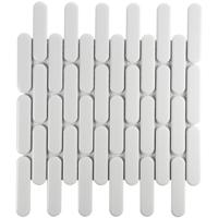 Mozaiek Sevilla Ovalen Vinger Wit 2,3x9,8 - thumbnail