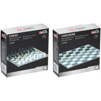 Lifetime Games Schaak- of damspel mini 15x15cm - thumbnail