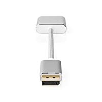 Nedis DisplayPort-Kabel | DisplayPort Male naar DVI-D 24+1-Pins Female | 0.2 m | 1 stuks - CCTB37250AL02 CCTB37250AL02 - thumbnail