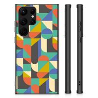Samsung Galaxy S23 Ultra Back Case Funky Retro - thumbnail