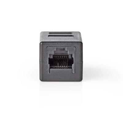 CAT6-Netwerkadapter | RJ45 (8P8C) Female - RJ45 (8P8C) Female | Zwart