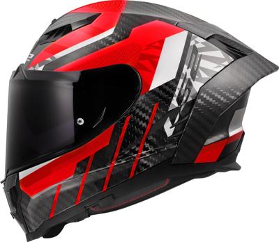 LS2 integraalhelm ff807 dragon trax helmet ff807 dragon trax s red/grey