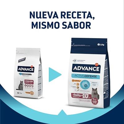 ADVANCE CAT STERILIZED SENSITIVE SENIOR 10+ - thumbnail
