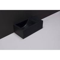 Fontein Forzalaqua Venetia XS Graniet Gezoet Zonder Kraangat Rechts 29x16x10 cm Forzalaqua - thumbnail