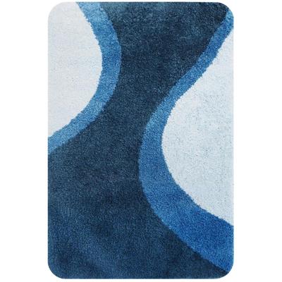 Badmat Blauw Metz 60x90cm Badmat Blauw Metz 60x90cm