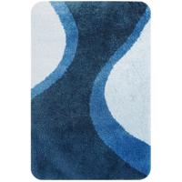 Badmat Blauw Metz 60x90cm - thumbnail