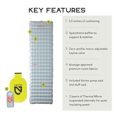 Nemo Tensor All-Season Regular Slaapmat Blade/Spicy Orange Regular