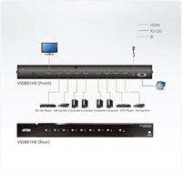 ATEN VS0801HB HDMI-switch 4096 x 2160 Pixel Zwart - thumbnail