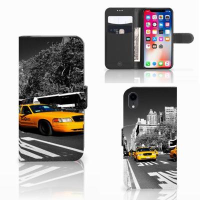 Apple iPhone Xr | Flip Cover | New York Taxi