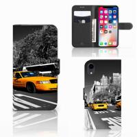 Apple iPhone Xr | Flip Cover | New York Taxi - thumbnail