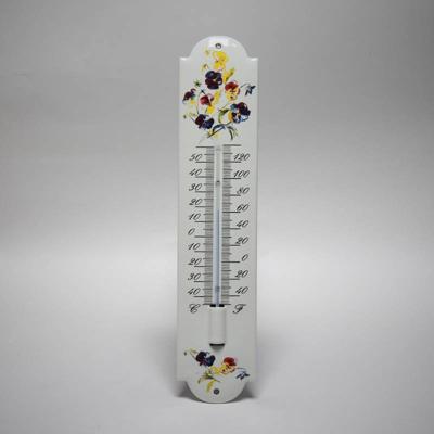 Emaille thermometer Viooltjes Emaille thermometer Viooltjes