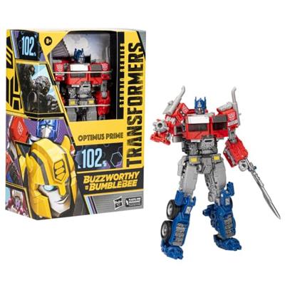 Transformers: Rise of the Beasts Buzzworthy Bumblebee Studio Series Action Figure 102BB Optimus Prime 16 cm