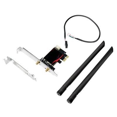 LogiLink WL0248 WiFi-steekkaart PCI-Express, Bluetooth, WiFi 2.4 GBit/s