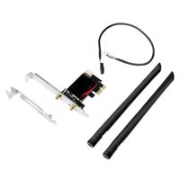 LogiLink WL0248 WiFi-steekkaart PCI-Express, Bluetooth, WiFi 2.4 GBit/s - thumbnail