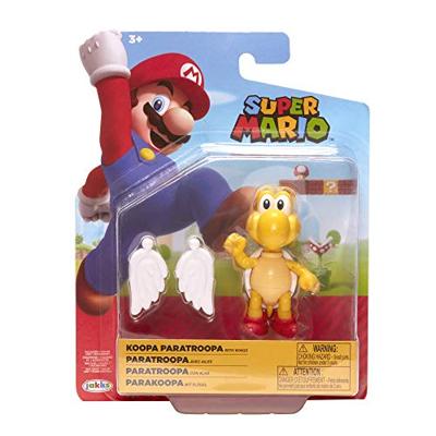 Super Mario Action Figure - Koopa Paratroopa with Wings (Red)